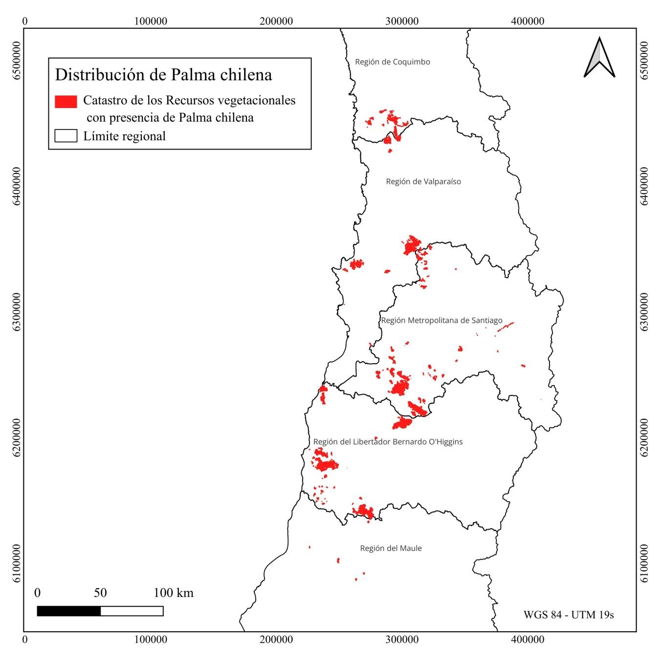 Mapa de distribución
